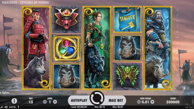 Warlords slots